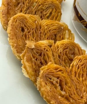 French Palmiers closeup