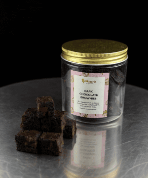 Triple Dark Chocolate Brownies