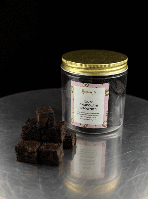 Triple Dark Chocolate Brownies