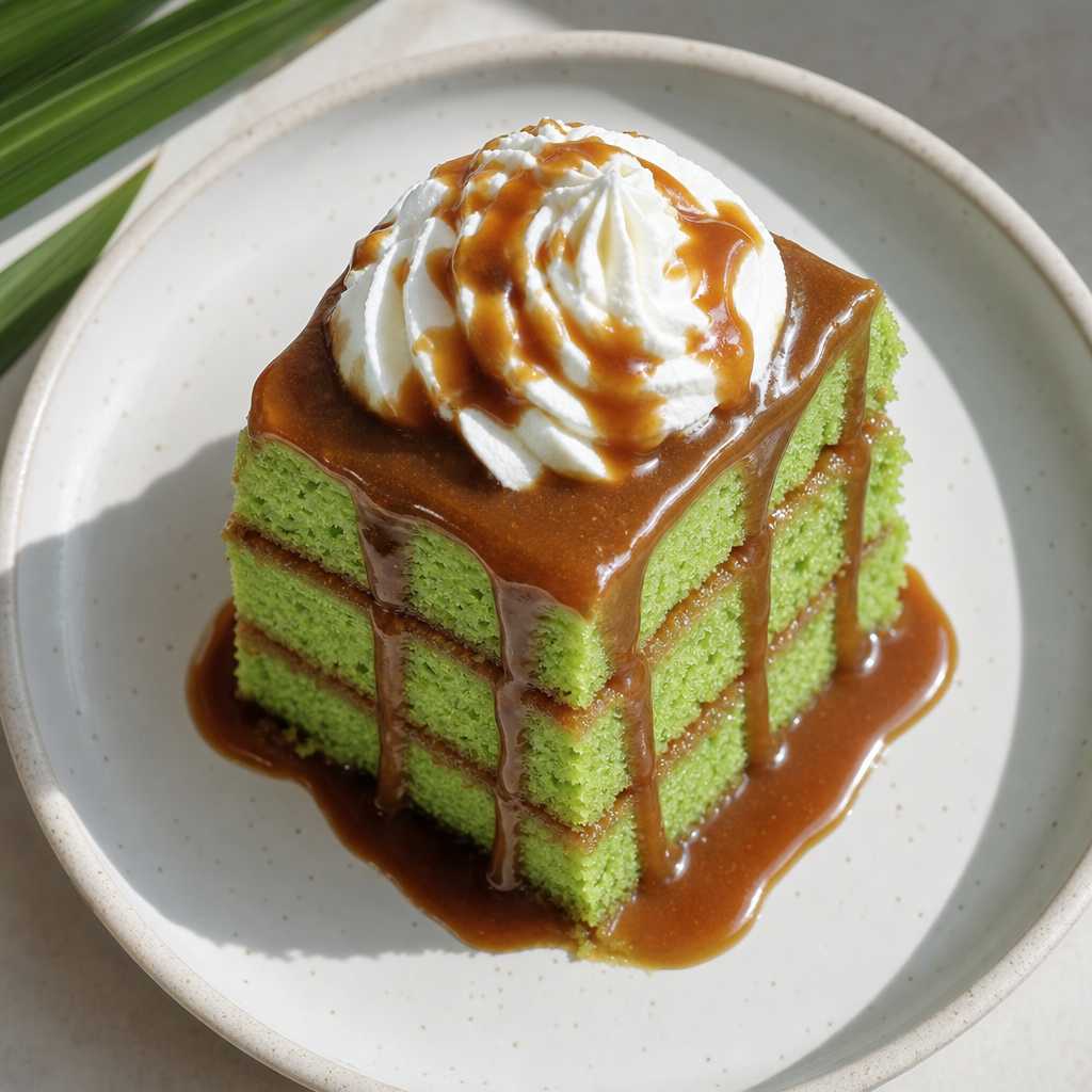Pandan Gula Melaka Cake: A Malaysian Celebration Must
