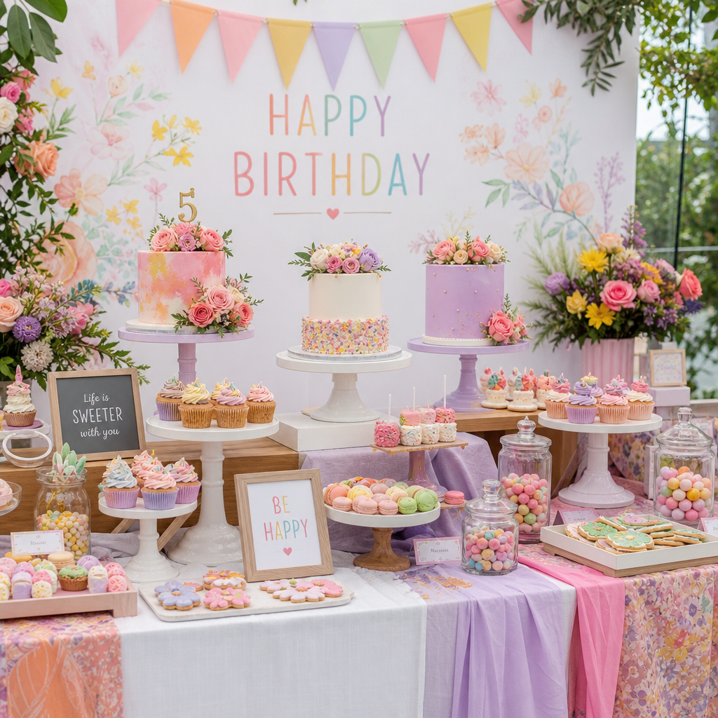 Kids Birthday Cake KL: Party Dessert Table Ideas