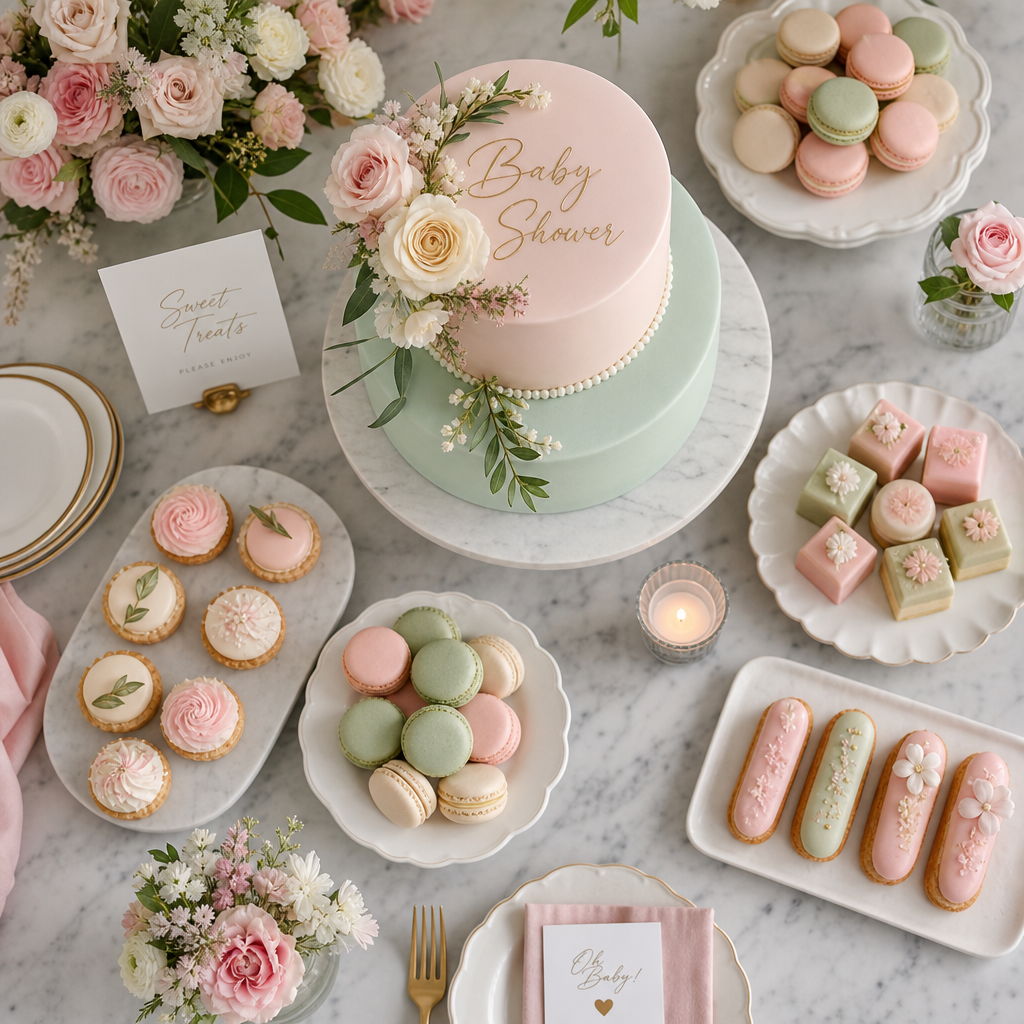 Baby Shower Desserts KL: Pastry Ideas Guests Will Love